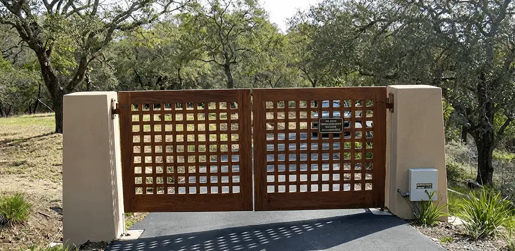 Driveway gate installation for a residential property in Tacoma, WA